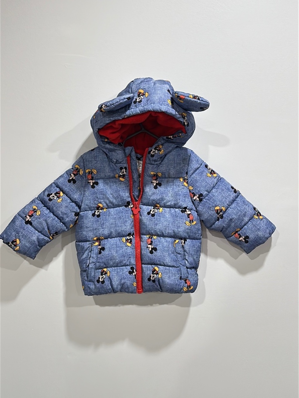3 for $25 Disney Mickey Mouse Baby Boys Winter Jacket 6-12 months